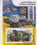 Weapons in Ukraine War Togo Stamped 2236