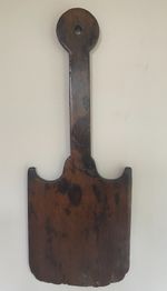 Large Rare Well Patinated 18th / 19th Century Welsh Oatcake / Bread Treen Bakery