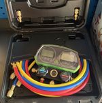 Electronic Fluorocarbon Filling Sheet Refrigeration Refrigerant Pressure Gauge