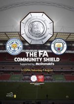 Leicester City v Manchester City 21/22 FA Community Shield programme
