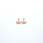 18 KARAT DIAMOND HELIX STUD | BUGADI IGI CERTIFIED | ROSE GOLD | WOMAN