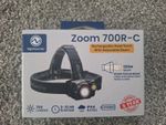 NightSearcher Zoom 700R-C Rechargable Head Torch 700 Lumens - New