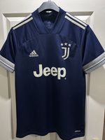 Juventus 2020/2021 Adidas Away Football Shirt Navy Medium Jeep