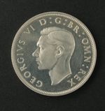 1937 VI Proof  Silver Half-Crown