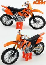 MAISTO 1:18 KTM SX 525 Toy Model Motocross Motorbike Dirt Bike Scrambler