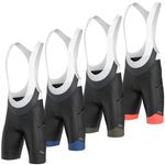 Mens Cycling Bib Shorts Breathable Gel Padded Bicycle Tight Racing Fit Pants uk