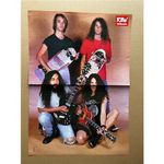 SOUNDGARDEN RAW PIN-UP POSTER original 1990 centre poster so it is folded with s