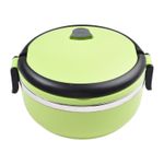 Lucnh Box Round Food Storage Thermal Container Warmer Insulated For Kids