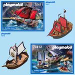 Playmobil 70411 SKULL PIRATE SHIP / 70412  CARAVEL  Spares * SPARE PARTS SERVICE