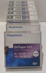 7x Quantum. DLTtape VS1. 80GB To 320GB. Data Cartridges. For DLTVS160 & DLT-V4