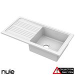 Fireclay Counter Top Sink Single Bowl 1010 x 525mm "GRADED"