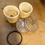 Vetus FTR 140 raw water engine cooling. Spares Set 2 Baskets w/ Clear Lids 