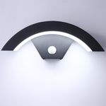 Ankey LED Outdoor Wall Light with Motion 29 * 10 * 9 CM, Cool White 6000k