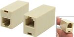 RJ11 TO RJ11 CABLE CONNECTOR, CORD COUPLER, SOCKET TO SOCKET LEAD JOINER ADAPTER