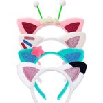 Gabby’s Dollhouse Cat Ear Headbands – Kids Costume & Dress-Up Accessory