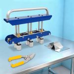 Manual Edition Sheet Metal Bending Tool 3-Station Sheet Metal Edge Roller Bender