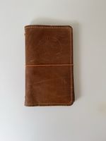Lifetime Leather Pocket Notebook Leather Cover Firm Leather Worn And Soft