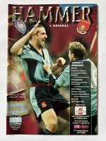 West Ham United v Arsenal - FA Cup 6R Replay (with ticket) - 17th March 1998