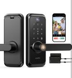 Brand New-WiFi Video Smart Lock with Camera & Handle