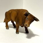 Schleich Bull Cattle Plastic Figurine Ornament Farm Animal Model Unmounted