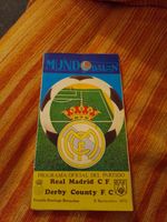 REAL MADRID v Derby County (European Cup) 1975/1976 - official programme (33)