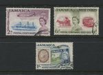 Jamaica: 1960 Stamp Centenary Set of 3 Stamps SG178-180 Fine Used (A60/S882)