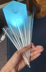 5x Pre-Rolled Empty Henna Cones 0.38mm Tip Premium Quality For Fine Work