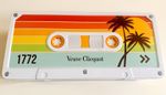 Veuve Clicquot Retro Cassette collectible - Rare Tropical Palm Tree BOX ONLY VGC