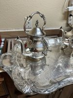A Ton Of Silver Plated Serving Pieces. Some Of It Is New, Some Used.