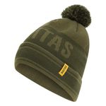 Navitas Fleece Lined Ski Bobble Hat - Green - Carp Fishing Outdoor Winter Beanie