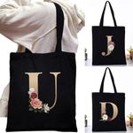 100% Premium Cotton Canvas Shopping Bag Shoulder Tote Shopper Bags Reusable