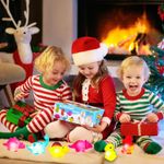 6 PCS Baby Bath Toys LED Colorful Kids Sensory Toys Liquid Sensor Light Up