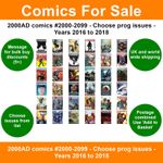 2000AD comics #2000-2099 - Choose prog issues - Years 2016 to 2018