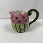 Vintage Figural Watermelon Pitcher With Handle From Cracker Barrel 90’s