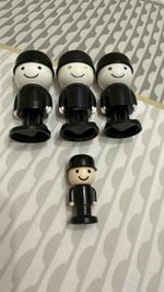 Vintage Homepride Fred Flour Shaker Figure - 1970s Spillers - Black Bowler Hat
