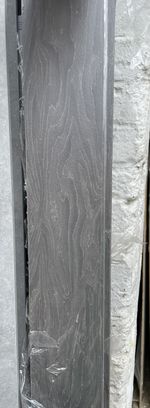 Dark Ash Kitchen Upstand 3000 X 100x 12 mm x2 cut to size 