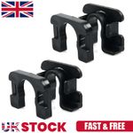 2x REAR PARCEL SHELF FASTENING BRACKET CLIP FOR FORD FIESTA MK7 1539663