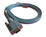 Cisco DB9 to RJ45 6ft Flat Ribbon Roll-Over Networking Cable 74-3080-01
