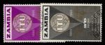 ZAMBIA QEII SG108-109, 1965 ITU centenary set, FINE USED.