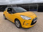 2013 DS3 CABRIO 1.6 VTI 88K YELLOW SPARES OR REPAIRS