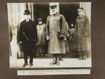 WWI Press Photo Sec. Baker General Pershing Inspection Tour c1910s Photo