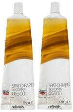 2x Lechler 05500 Spat-O-Rapid 1K Stopper Spot Putty For Car Restoration 150g