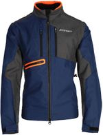 ACERBIS ENDURO ONE JACKET BLUE GREY ORANGE MOTORCYCLE ADULT OFF ROAD TRAIL NEW