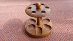 ART DECO PIPE RACK - CIRCULAR