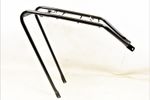 700c or 26” BIKE PANNIER REAR CARRIER 47cm STEEL BLACK CYCLE SPRING RACK