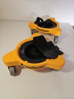 Milescraft KneeBlades Rolling Knee Pads Tiling Flooring Mobile Pads Pair 1603