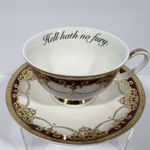 Miss Havisham’s Curiosities Insult Teacup & Saucer Set Hell Hath No Fury