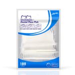 2PCS100 DENTAL FLOSS STICKS INTERDENTAL TOOTH HARPS TEETH PICKS ORAL PLAQUE CARE