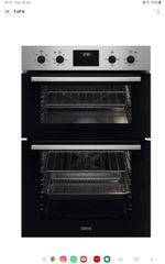ZANUSSI BUILT-IN ELECTRIC DOUBLE OVEN MODEL NO: ZKHNL3X1