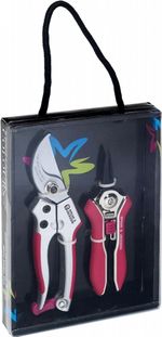 Spear & Jackson CUTTINGSET9P Bypass Mini Secateurs and Snips Set - Pink
